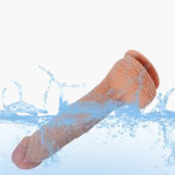 7-Inch Contoured Personal Wellness Device – Adjustable Vibrating Silicone Massager