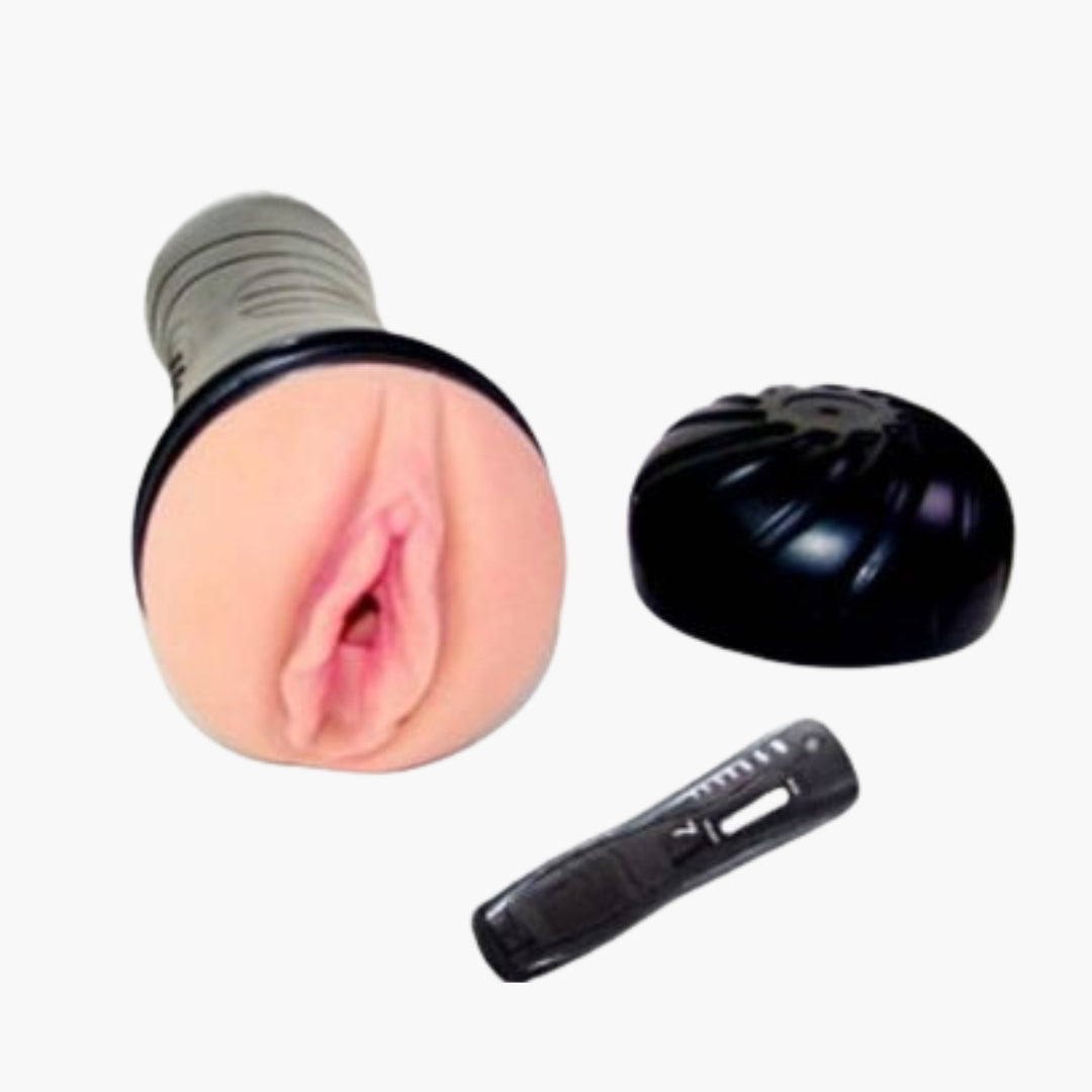 Personal Wellness Sleeve with 7 Intensive Vibration Modes - Portable Handheld Massager