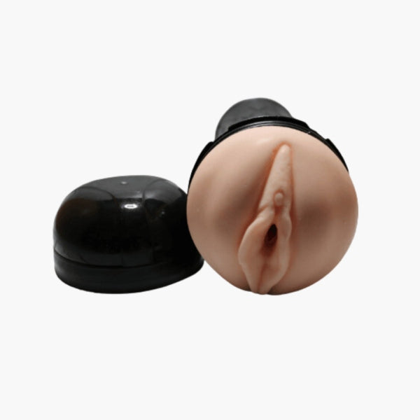 Men's Personal Wellness Sleeve - Textured Soft-Silicone Handheld Massager
