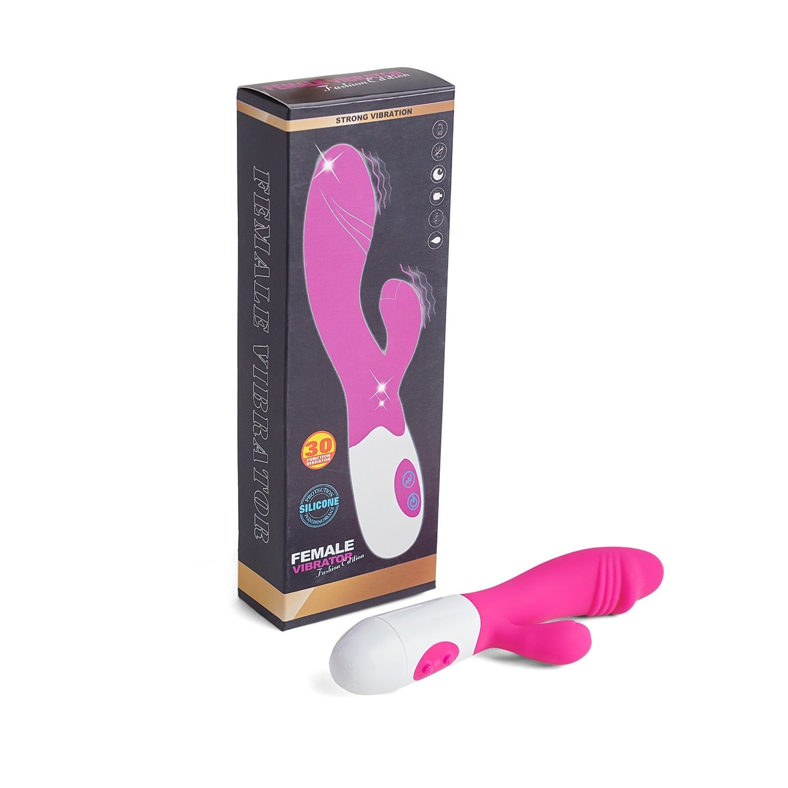 Flexi Personal Wellness Device – 30-Mode Waterproof Silicone Finger Massager