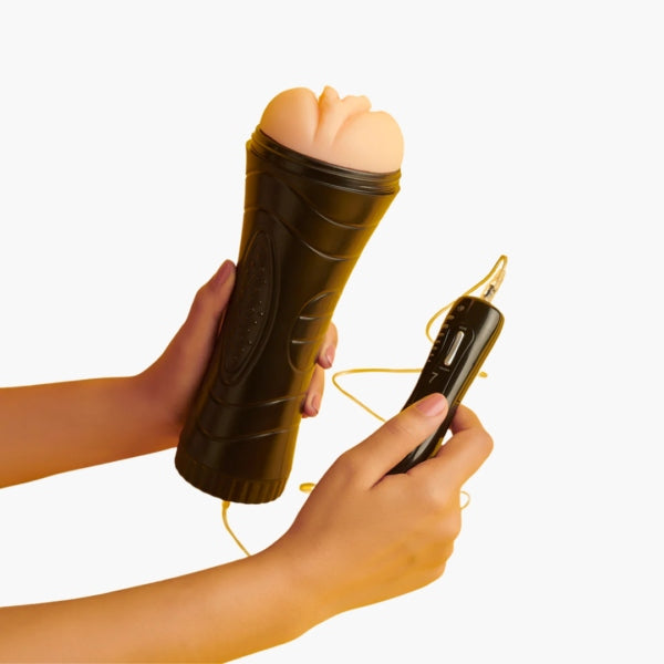 Personal Wellness Sleeve with 7 Intensive Vibration Modes - Portable Handheld Massager