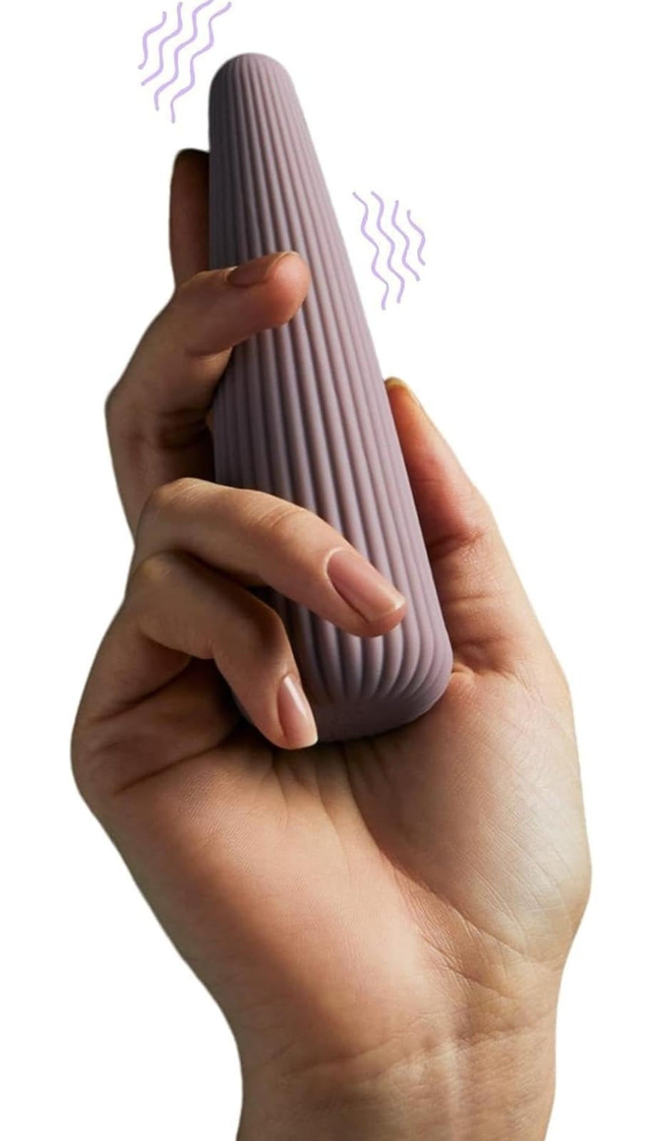 Vanila Personal Wellness Device – 10-Mode Textured Silicone Contour Massage