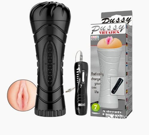 Personal Wellness Sleeve with 7 Intensive Vibration Modes - Portable Handheld Massager