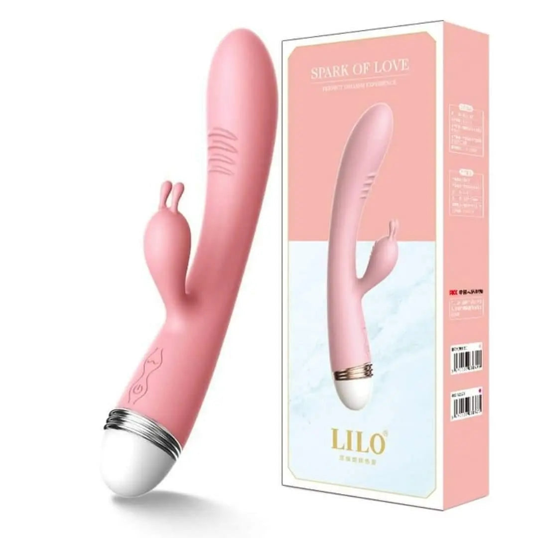 Rabbit Dual-Stimulation Personal Wellness Device – Rechargeable Silicone Body Massager