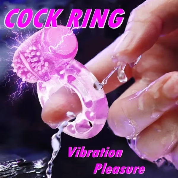 Men's Silicone Wellness Ring - Waterproof Vibrating Stamina Support Accessory