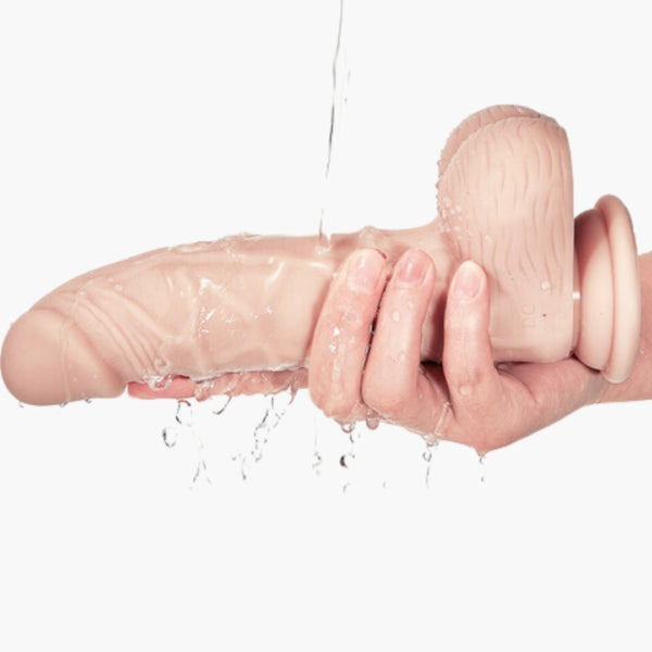 7-Inch Contoured Personal Wellness Device – Adjustable Vibrating Silicone Massager