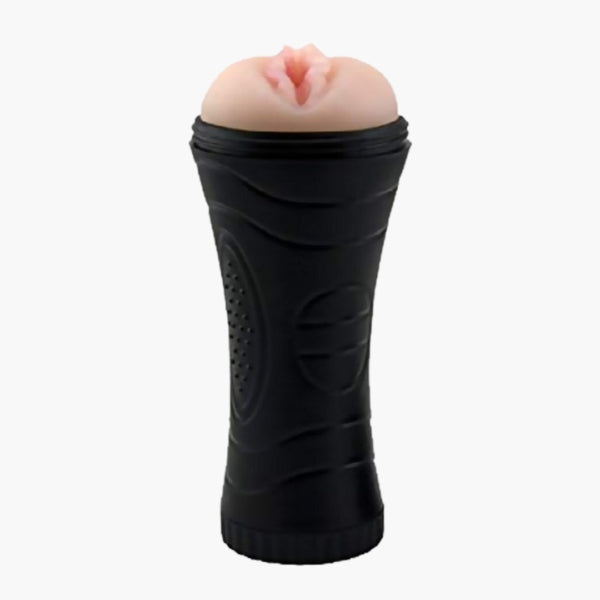 Men's Personal Wellness Sleeve - Textured Soft-Silicone Handheld Massager