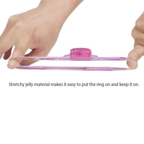 Men's Silicone Wellness Ring - Waterproof Vibrating Stamina Support Accessory