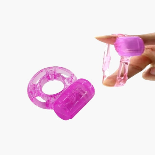 Men's Silicone Wellness Ring - Waterproof Vibrating Stamina Support Accessory