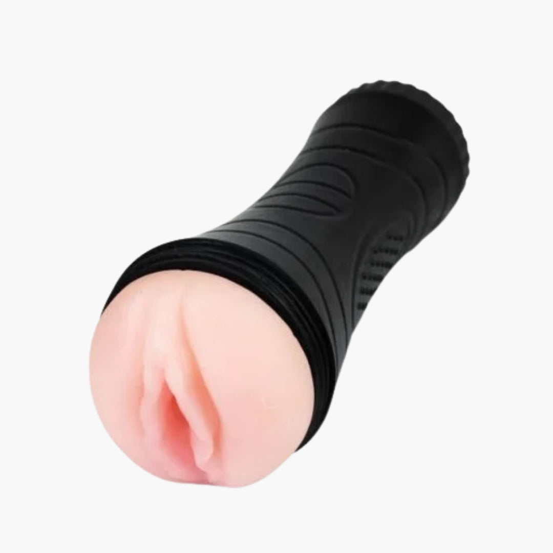 Men's Personal Wellness Sleeve - Textured Soft-Silicone Handheld Massager