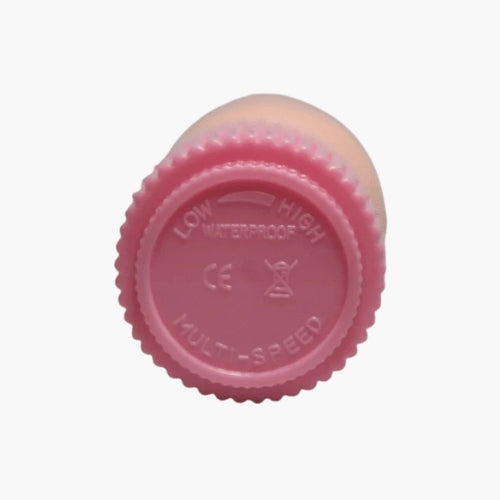 7-Inch Contoured Texture Personal Wellness Device - Adjustable Vibrating Silicone Massager