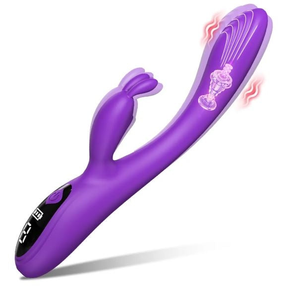 9-Mode Personal Wellness Device – Rechargeable Silicone Handheld Massager with LED Display