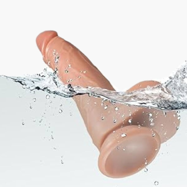 7-Inch Contoured Personal Wellness Device – Adjustable Vibrating Silicone Massager