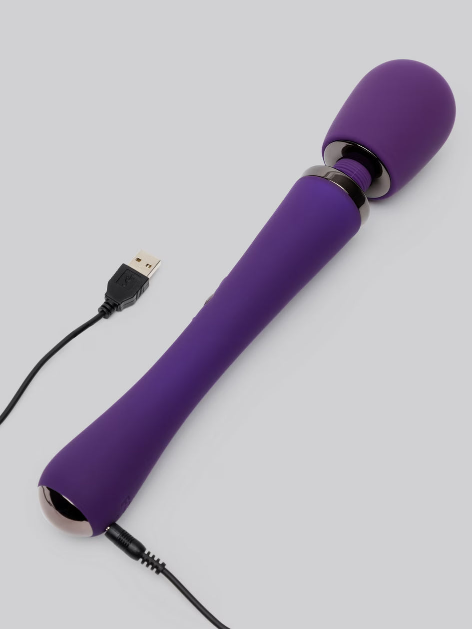 Luxury Rechargeable Personal Wellness Wand - 20 Pattern Handheld Massager
