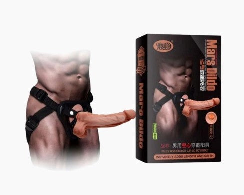 Dual-Stimulation Personal Wellness Device - Adjustable Vibrating Silicone Massager with Harness Support