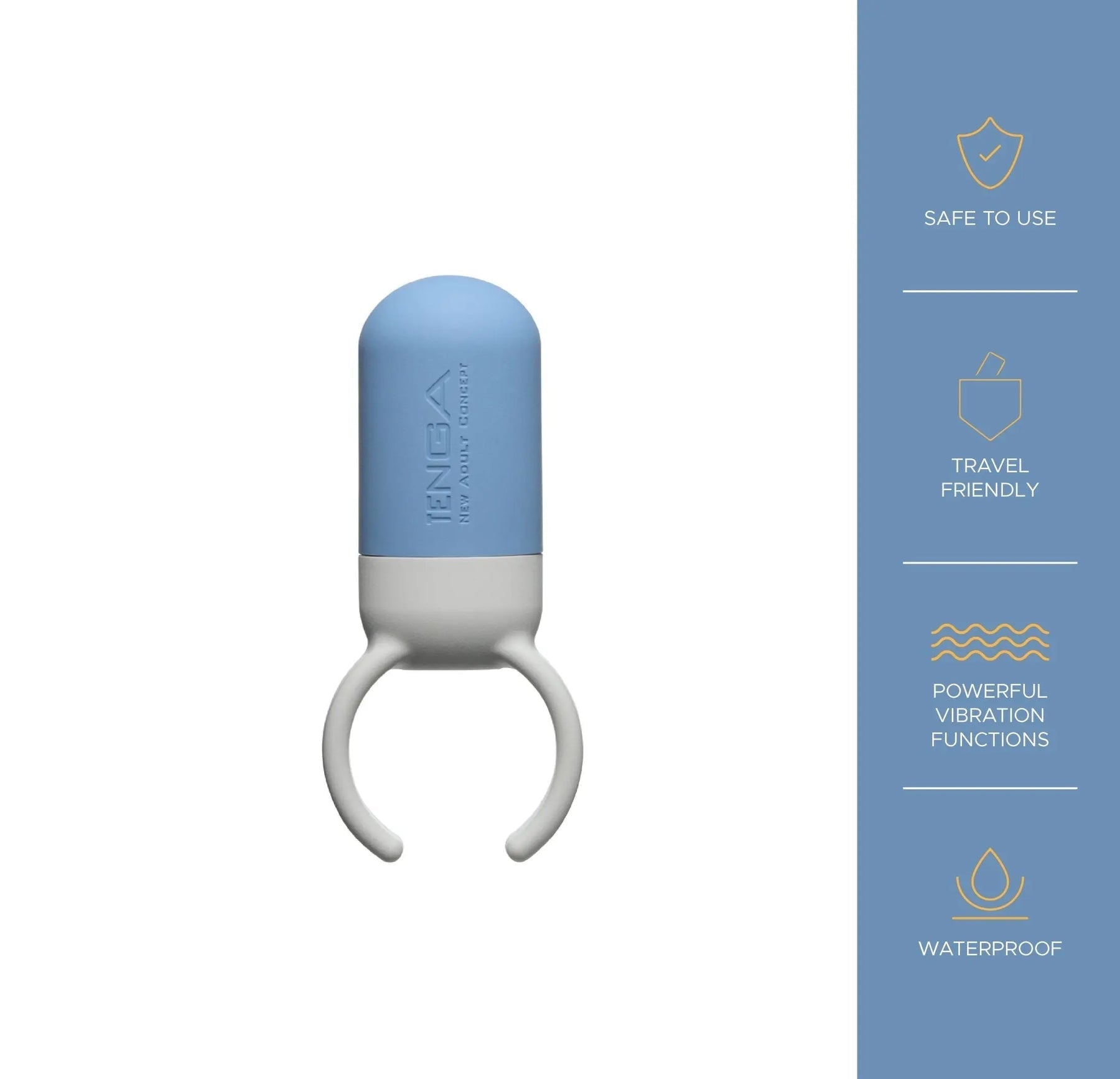 C-Series Intimate Wellness Device – Rechargeable Waterproof Silicone Massager for Couples