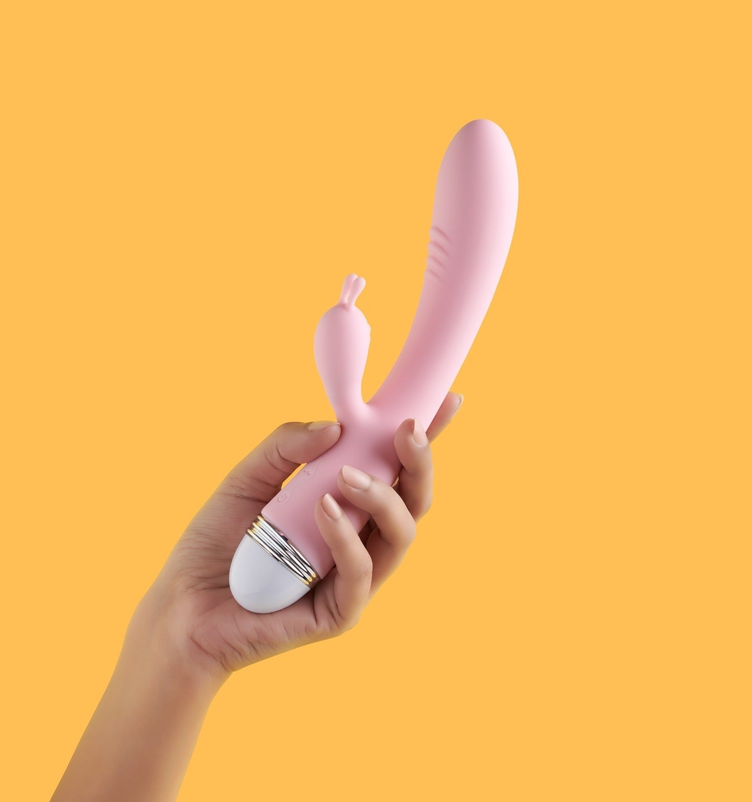 Rabbit Dual-Stimulation Personal Wellness Device – Rechargeable Silicone Body Massager