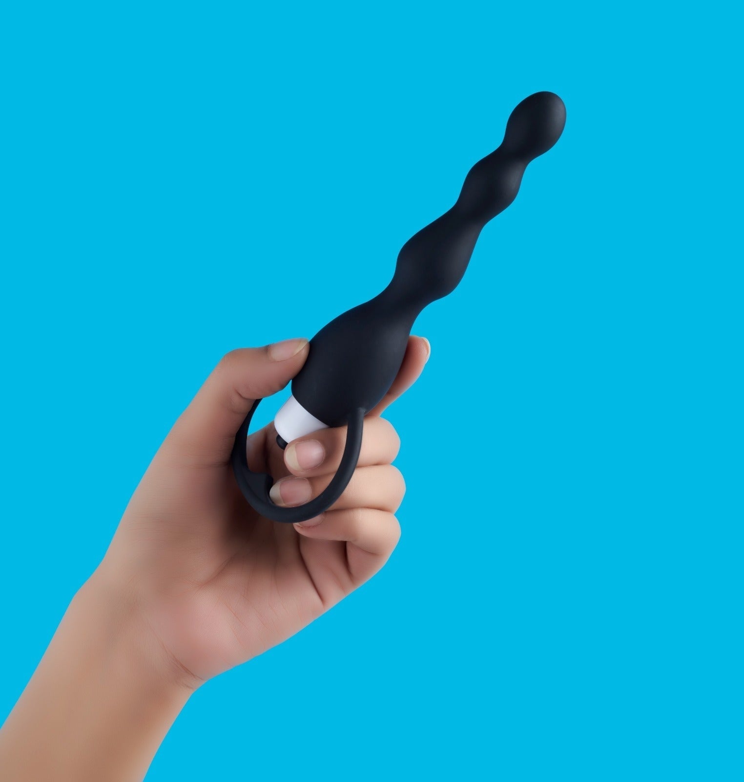 Beaded Personal Wellness Device – Multi-Speed Silicone Body Massager