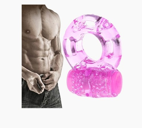 Men's Silicone Wellness Ring - Waterproof Vibrating Stamina Support Accessory