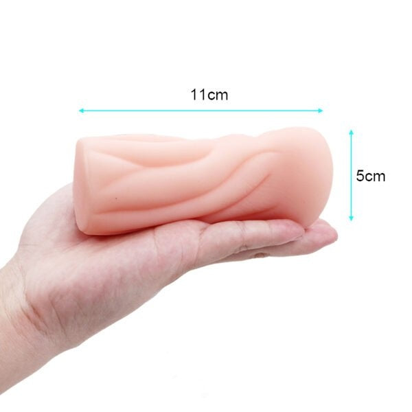 Soft Silicone Personal Wellness Sleeve - Compact Travel Handheld Massager