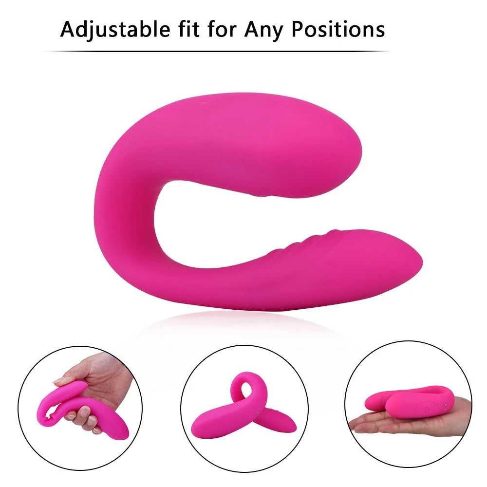 Premium S-Curve Body Massager - Dual Motor & Waterproof Design